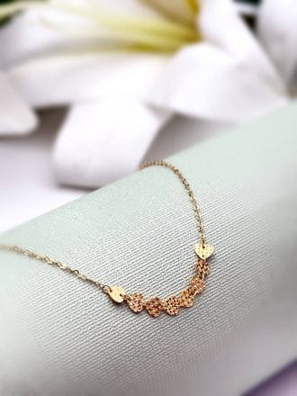 گردنبند قلب تراش