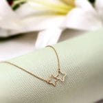 گردنبند دوستاره ظریف