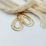 گوشواره دو اشک بیضی