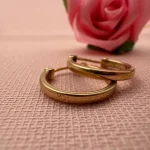 گوشواره حلقه ای اینه ای