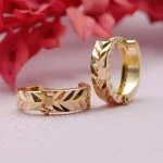 گوشواره حلقه ای تراش