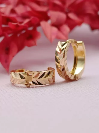 گوشواره حلقه ای تراش