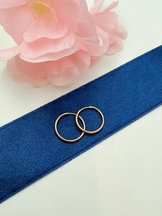 گوشواره حلقه ای ساده کوچک