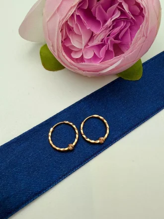 گوشواره حلقه ای تک گوی
