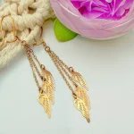 گوشواره اویز پر