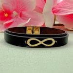 دستبند چرم بینهایت