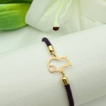 دستبند گربه قلب