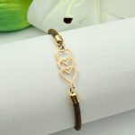 دستبند سه قلب