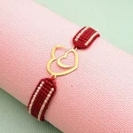 دستبند میوکی دو قلب