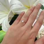 انگشتر سولیتر اشک