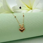 گردنبند قلب تراش