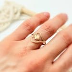 انگشتر الیمو قلب