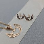 نیم ست قلب پرنده