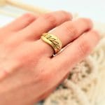 انگشتر کارتیه پیچ مات