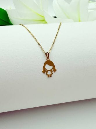 مدال تک دختر مو بافته