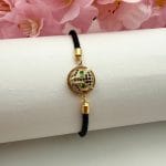 دستبند پنتره نگین مشکی