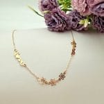 گردنبند گل Love