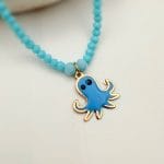 گردنبند مهره ای هشت پا