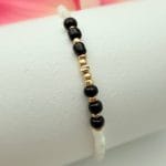 دستبند مهره مشکی