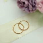 گوشواره حلقه ای ساده