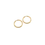گوشواره حلقه ای ساده