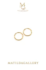 گوشواره حلقه ای ساده