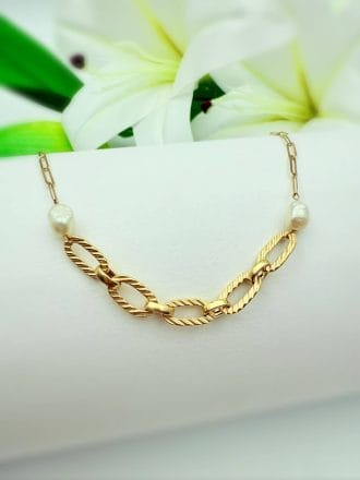 گردنبند زنجیر تراش