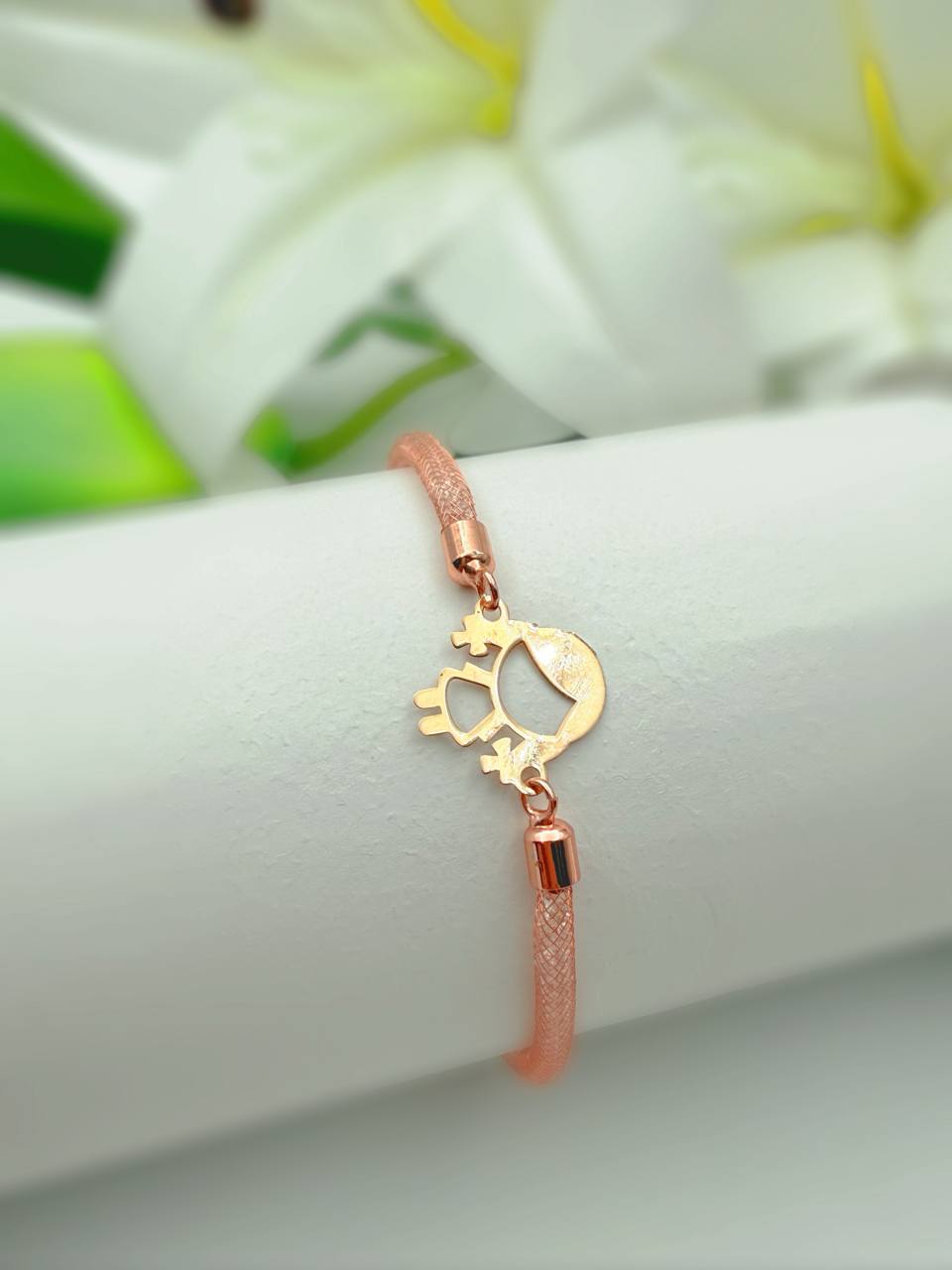 photo_۲۰۲۵-۰۹-۰۴_۱۹-۳۶-۳۷ دستبند دختر مو بافته - Image 1