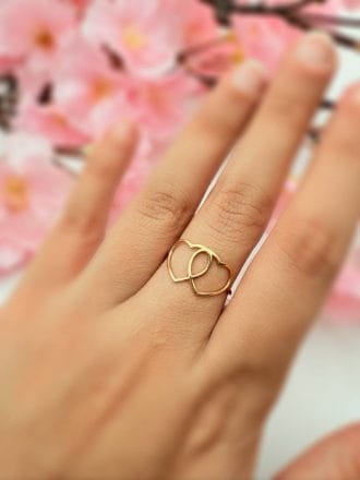 انگشتر دو قلب