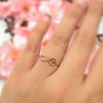 انگشتر بینهایت قلب