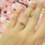 انگشتر قلب گره