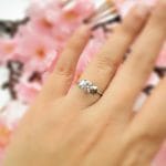 انگشتر سولیتر سفید