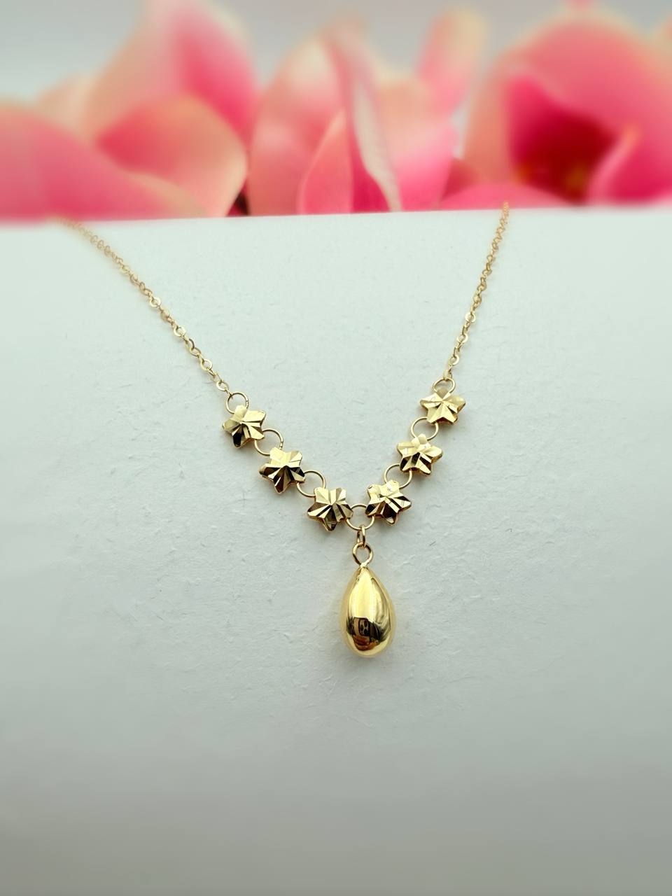 photo_۲۰۲۵-۰۹-۰۸_۱۸-۰۳-۰۰ گردنبند اشک ستاره - Image 1