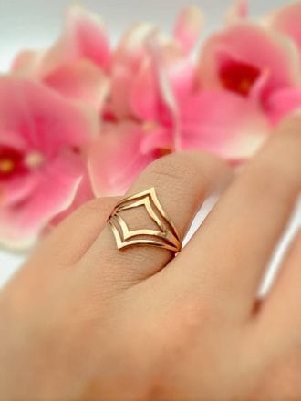 انگشتر دو طرفه