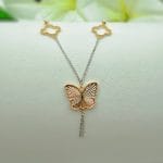 گردنبند پروانه تراش