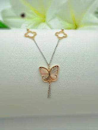 گردنبند پروانه تراش