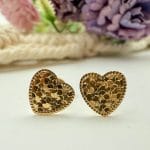 گوشواره میخی قلب