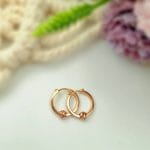 گوشواره حلقه ای تک گوی