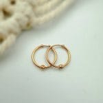 گوشواره حلقه ای تک گوی