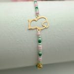 دستبند قلب گربه