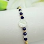 دستبند مهره سورمه ای