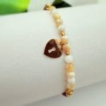 دستبند قلب قفل