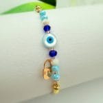 دستبند چشم زخم قفل