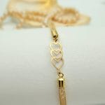 دستبند سه قلب