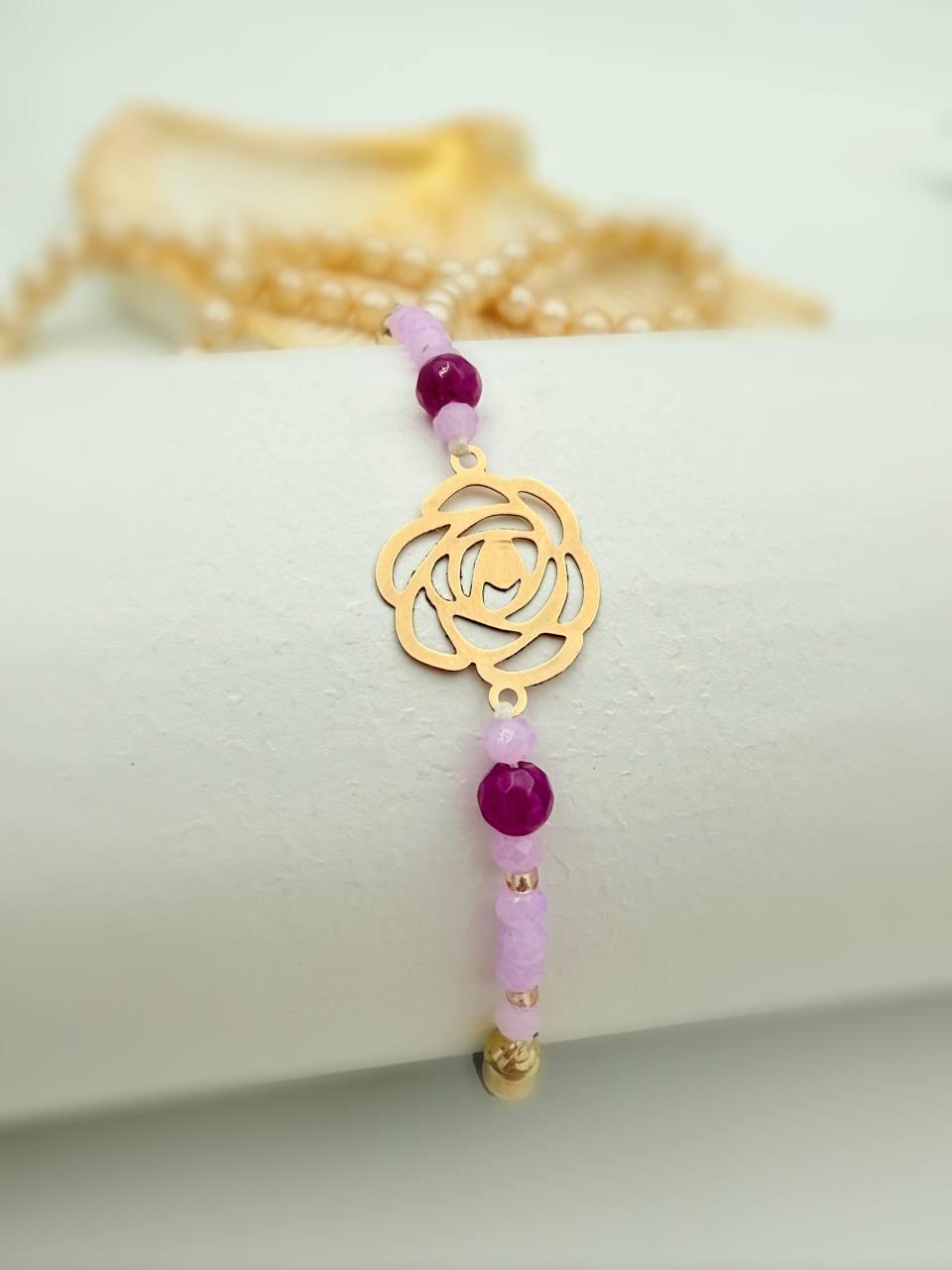 photo_۲۰۲۵-۰۹-۱۵_۱۸-۳۳-۲۵ دستبند گل - Image 1