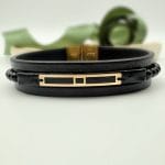 دستبند چرم مستطیل