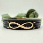 دستبند چرم بینهایت