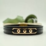 دستبند چرم طرح اسلیمی