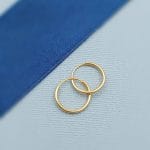 گوشواره حلقه ای ساده