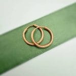 گوشواره حلقه ای تراش